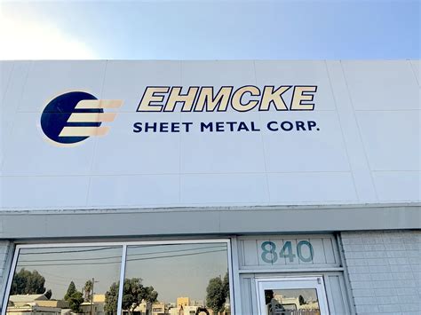 ehmcke sheet metal corp|ehmcke sheet metal.